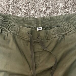 Old Navy Olive Green Drawstring Waist Pants